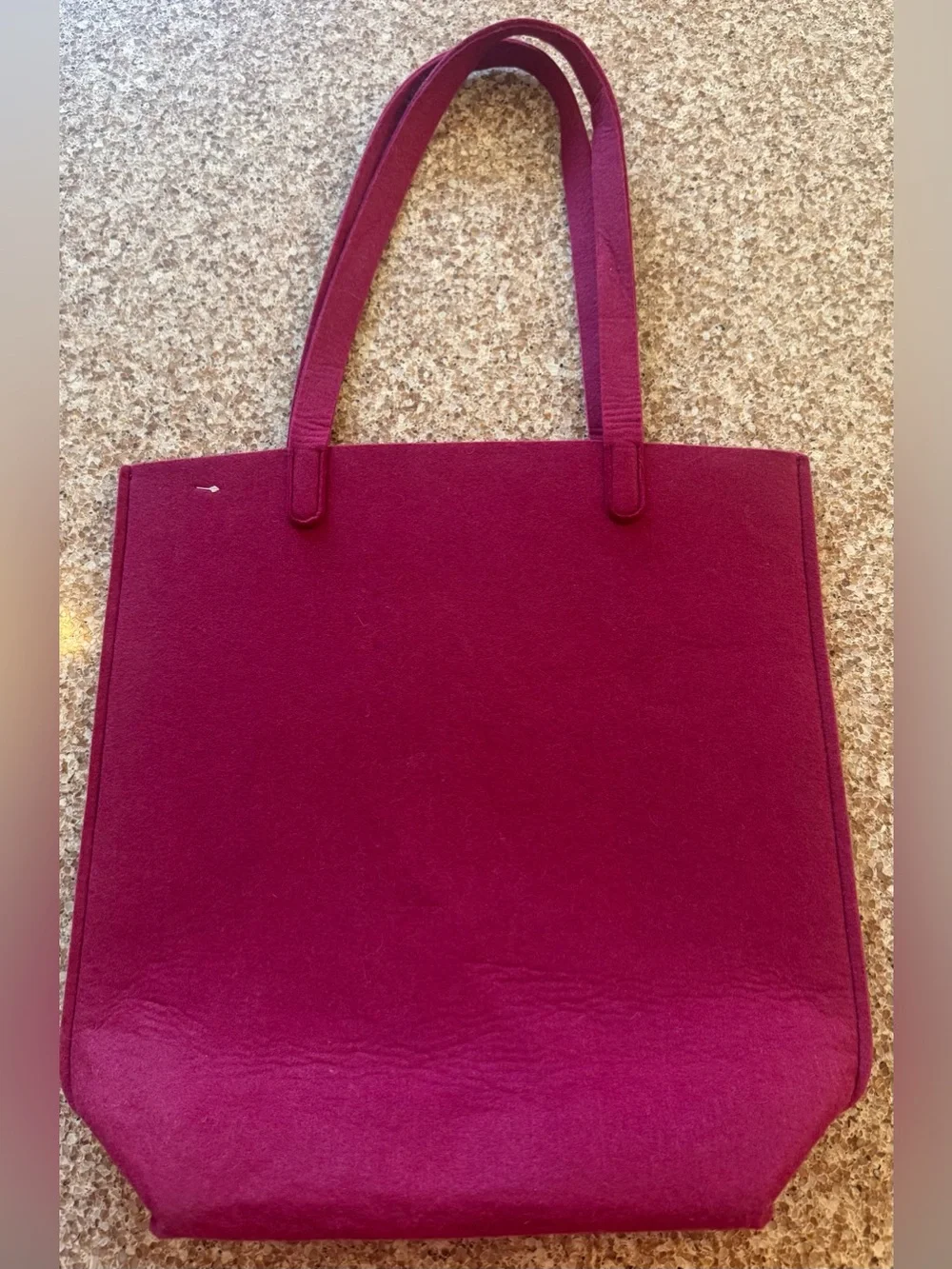 Bath & Body Works 2025 Black Friday Burgundy Felt Tote Bag – (Bag Only)